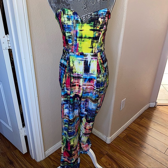 Mustard Seed Pants - ❌SOLD❌ Mustard Seed women’s v neck strapless jumpsuit